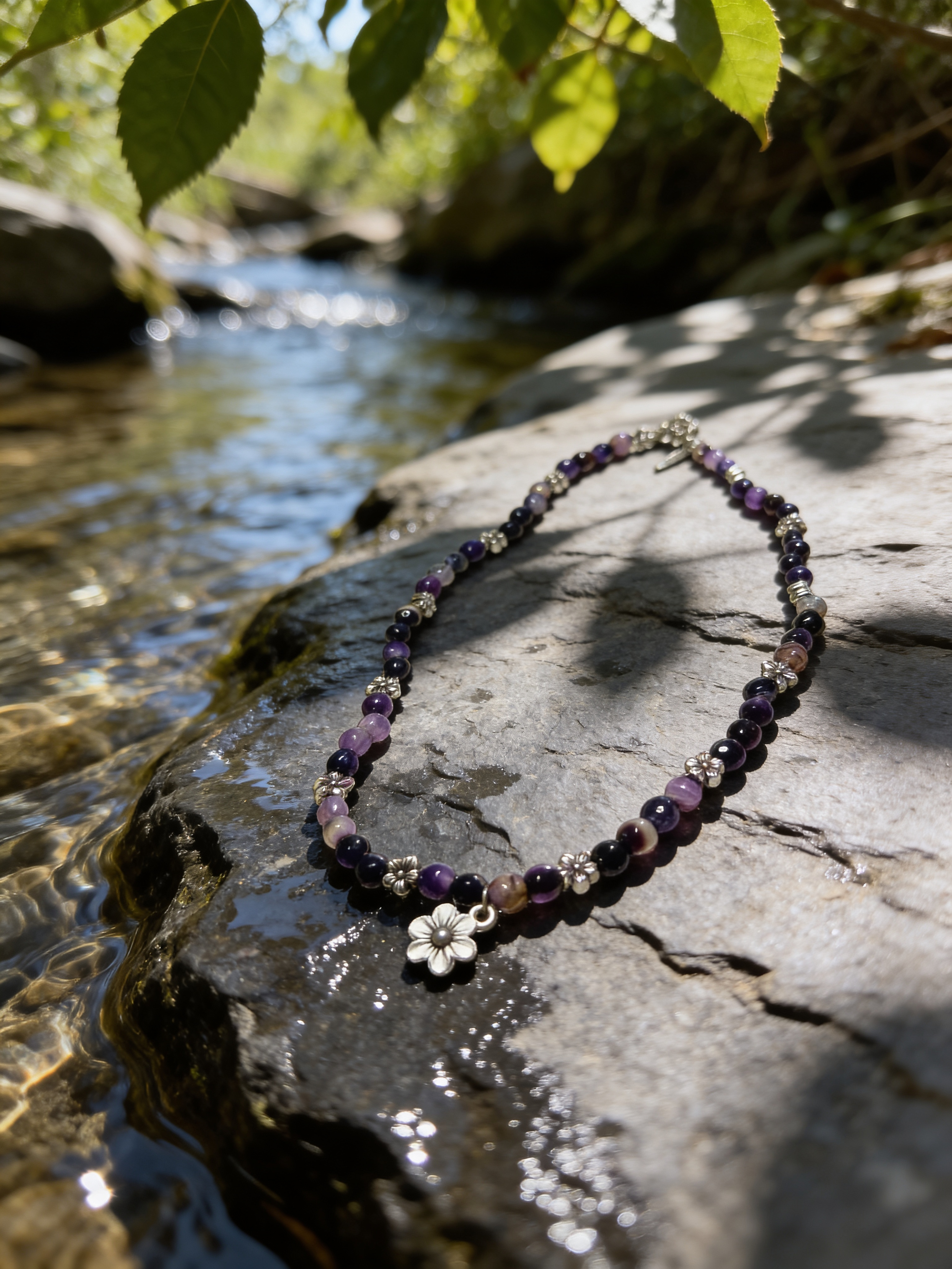 Midnight aura necklace