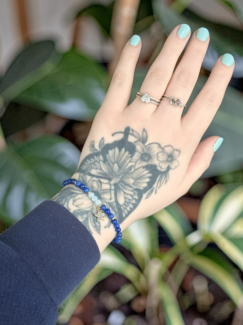 Calming Jade and Opal light bracelet
