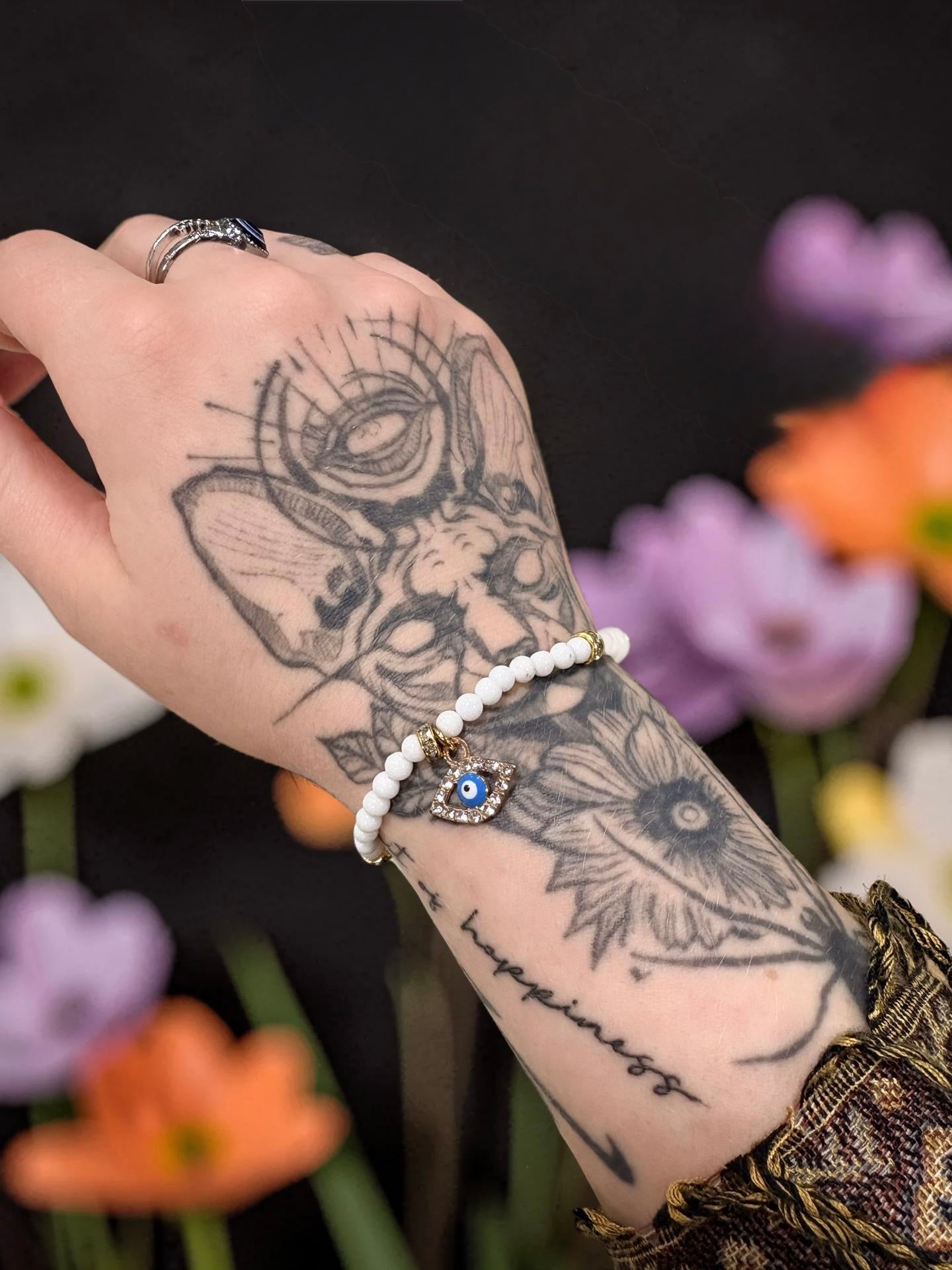 Celestial Jade Eye Bracelet ✨