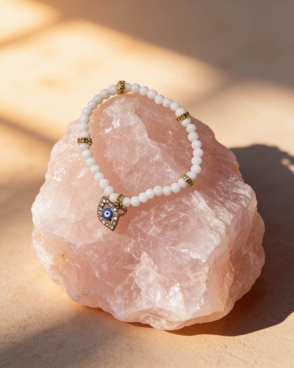 Celestial Jade Eye Bracelet ✨