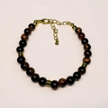 Adjustable tigers eye bracelet